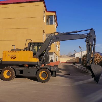 Машина экскаватора мини ведра машины 0.6m3 землекопа 4WD небольшая