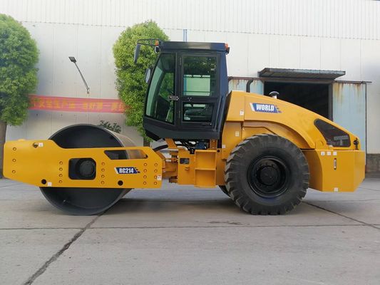 Прогулка ролика дороги двойного барабанчика Vibratory сверхмощная за Vibratory роликом