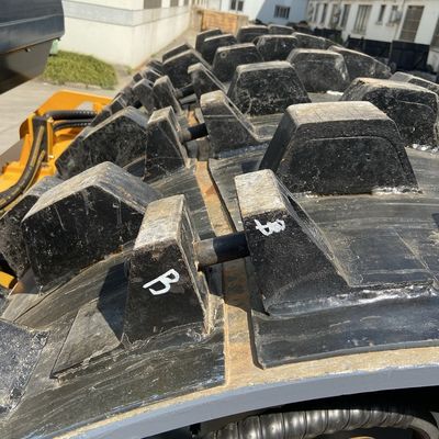 ролик барабанчика машины ролика дороги вибрации 12ton электронный Vibratory двойной