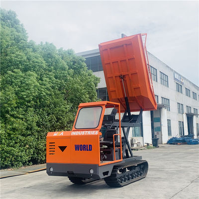 Аграрный Dumper трактора Crawler 4WD мини для перехода плодов