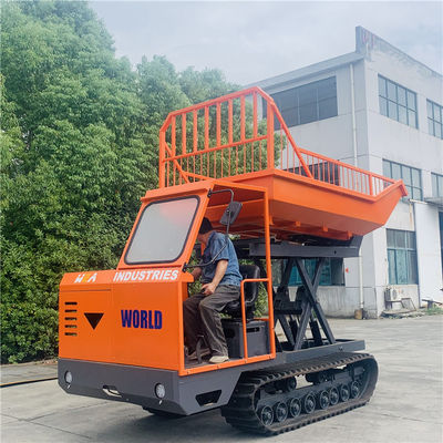 Аграрный Dumper трактора Crawler 4WD мини для перехода плодов