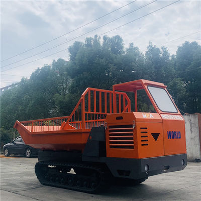 Собственная личность сада нагружая мини тип Crawler Dumper с контейнером подъема