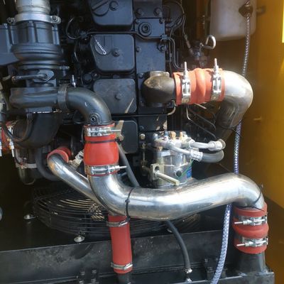 2200rpm катило мини экскаватор колеса ведра экскаватора с Cummins Engine