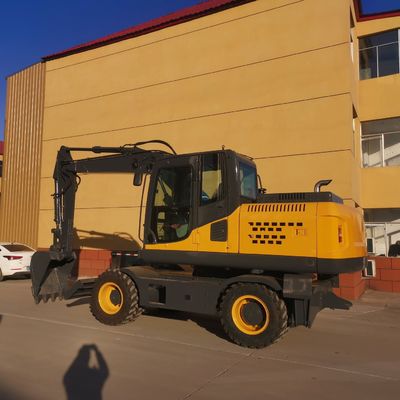 Машина экскаватора мини ведра машины 0.6m3 землекопа 4WD небольшая