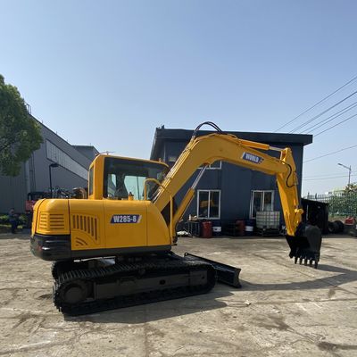 экскаватор домочадца гидравлического экскаватора Crawler 1100rpm мини с резиновым следом