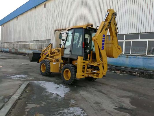 Затяжелитель Backhoe трактора компактной текстуры мини с двигателем Weichai