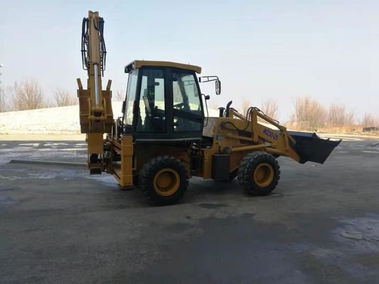 Затяжелитель Backhoe трактора компактной текстуры мини с двигателем Weichai