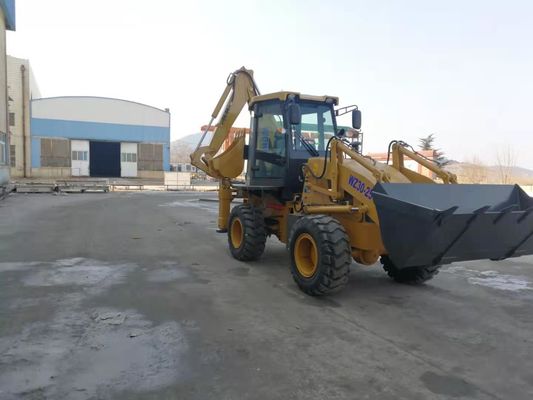 Затяжелитель Backhoe трактора компактной текстуры мини с двигателем Weichai