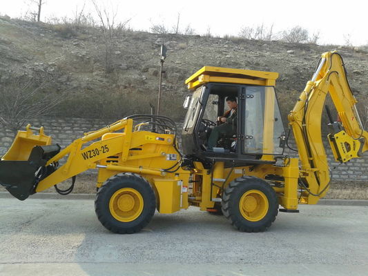 Затяжелитель колеса Backhoe 75KW рационально распределил Backhoe затяжелителя трактора