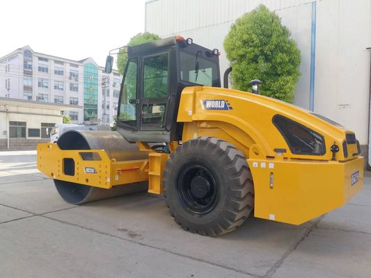 Прогулка ролика дороги двойного барабанчика Vibratory сверхмощная за Vibratory роликом
