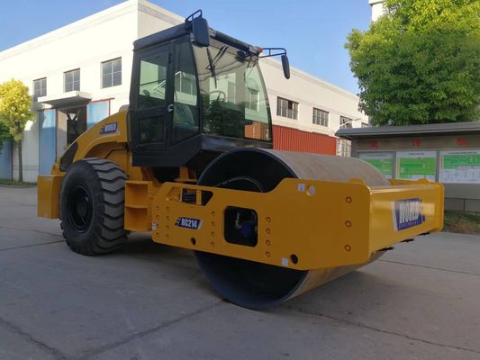 Прогулка ролика дороги двойного барабанчика Vibratory сверхмощная за Vibratory роликом