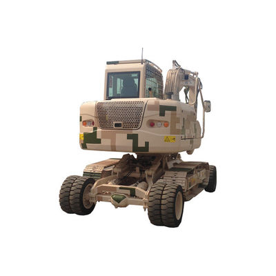 Анти- компакт гибкое Yanmar экскаватора затяжелителя колеса столкновения катил экскаватор