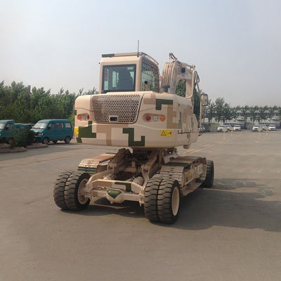 Анти- компакт гибкое Yanmar экскаватора затяжелителя колеса столкновения катил экскаватор