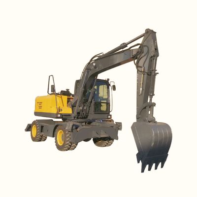2200rpm катило мини экскаватор колеса ведра экскаватора с Cummins Engine