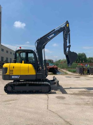 Мини экскаватор 5.8*2.0*2.1m Максимальн Digging Радиус Crawler 6.1m подобное KOMATSU PC60