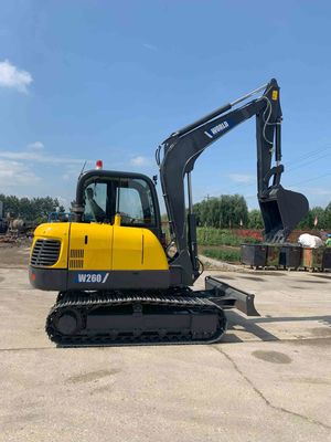 Мини экскаватор 5.8*2.0*2.1m Максимальн Digging Радиус Crawler 6.1m подобное KOMATSU PC60