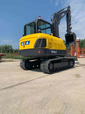 Мини экскаватор 5.8*2.0*2.1m Максимальн Digging Радиус Crawler 6.1m подобное KOMATSU PC60