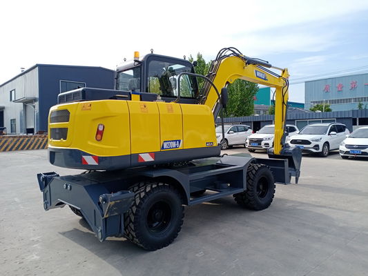 экскаватор Crawler колеса 62.5kW с YuChai или Cummins Engine для сельской местности земледелия
