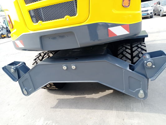 экскаватор Crawler колеса 62.5kW с YuChai или Cummins Engine для сельской местности земледелия