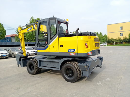 экскаватор Crawler колеса 62.5kW с YuChai или Cummins Engine для сельской местности земледелия
