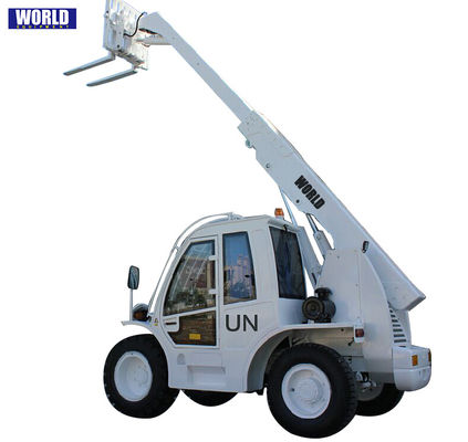 Telehandler приведенное в действие двигателем с управлениями кнюппеля