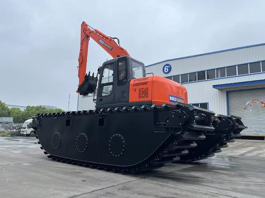 China Top Brand Неиспользованная амфибийная экскаватор HK150SD с 0,25 M3 Речной очистной машины