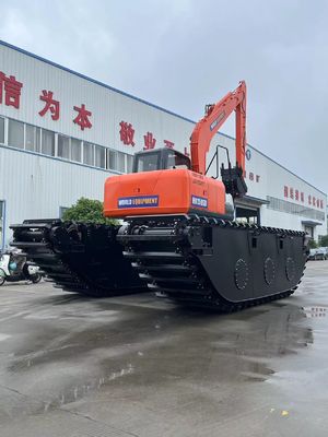 China Top Brand Неиспользованная амфибийная экскаватор HK150SD с 0,25 M3 Речной очистной машины
