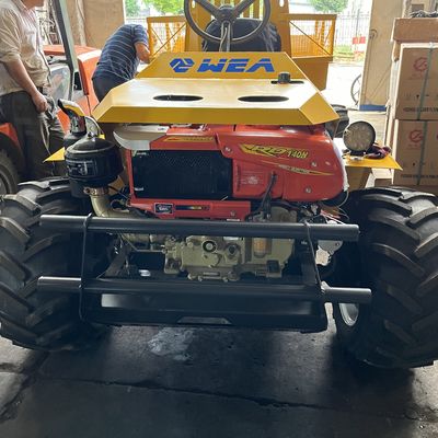 Сельскохозяйственный трактор марки WEA WEA08H для плантаций пальмового масла в Перу с рулевым приводом на переднем колесе