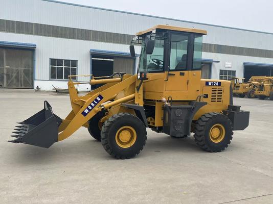 Передняя загрузка W120 Рабочая масса 2 тонны для сельского хозяйства карьерный ведро 0,6 м3 0,8 м3