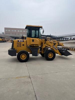 Мини-колесный погрузчик 1 тонны 2 тонны для строительства небольшое карьерное ведро 0,6 м3 0,8 м3