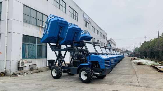 35HP Palm Oil Tractor 500kg Fertilizer Spreader 3-Point Hitch Category 1 for Plantation Nutrition