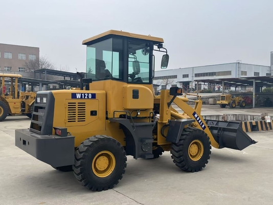 Передняя загрузка W120 Рабочая масса 2 тонны для сельского хозяйства карьерный ведро 0,6 м3 0,8 м3