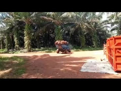 Передняя ось 4WD трактора пальмового масла колесная база 2150 мм и задняя ось 4WD